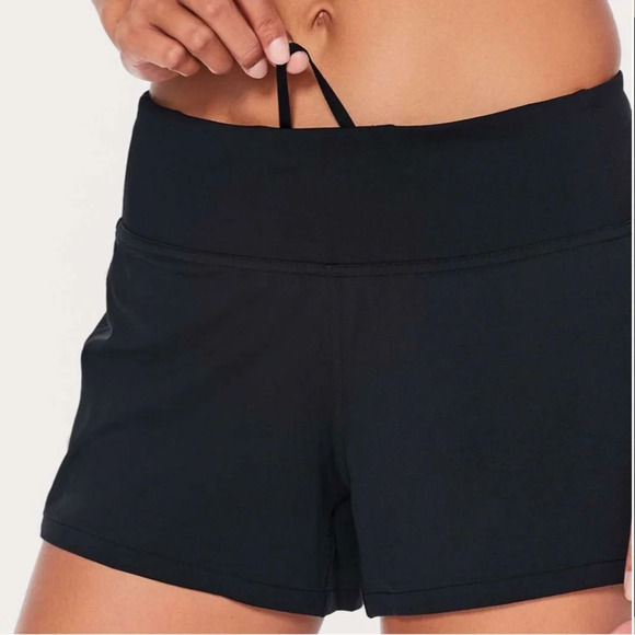 Lululemon Morning Miles Short Black 10 - Picture 3 of 14